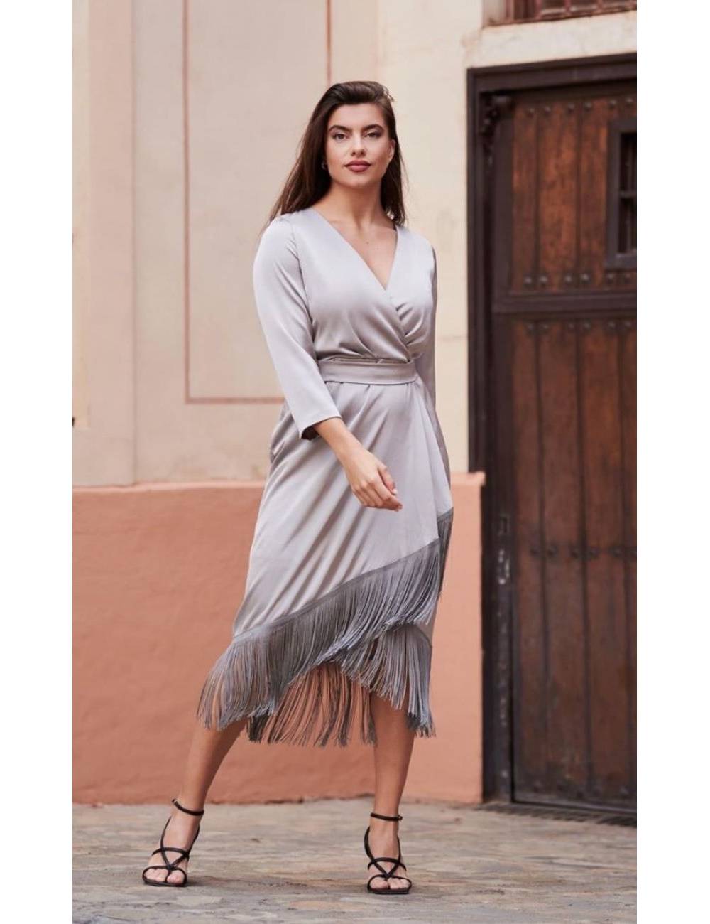 VESTIDO LOLA LUNARES 6805