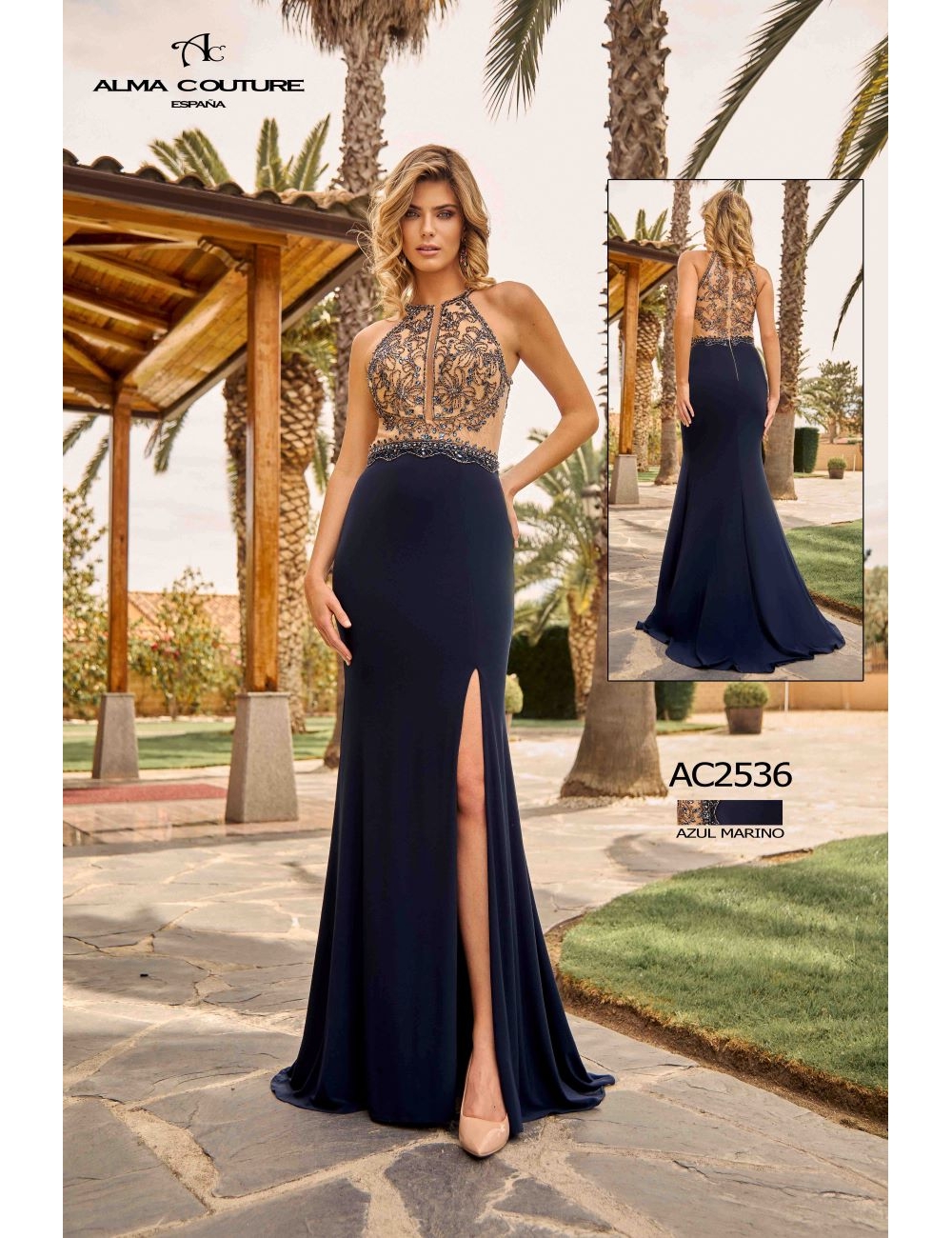 VESTIDO ALMA COUTURE AC2536