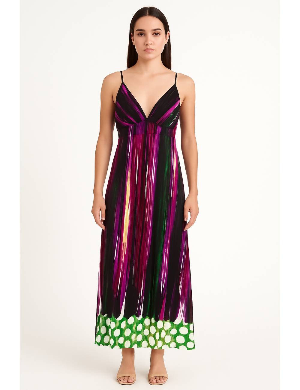 VESTIDO SUNSET AND MOON PV2249