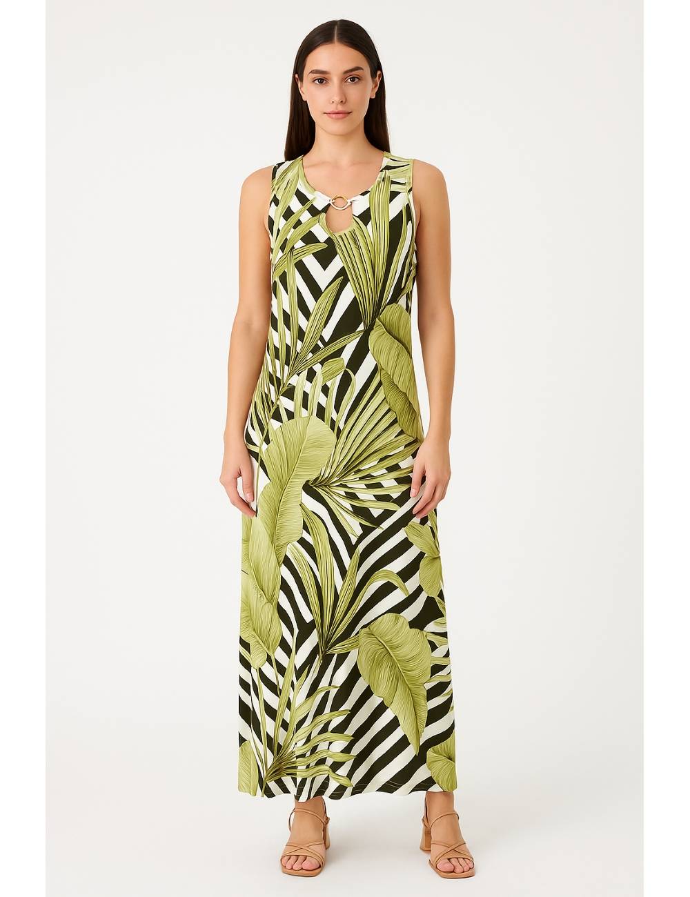 VESTIDO NEW SLEEVE V 1007
