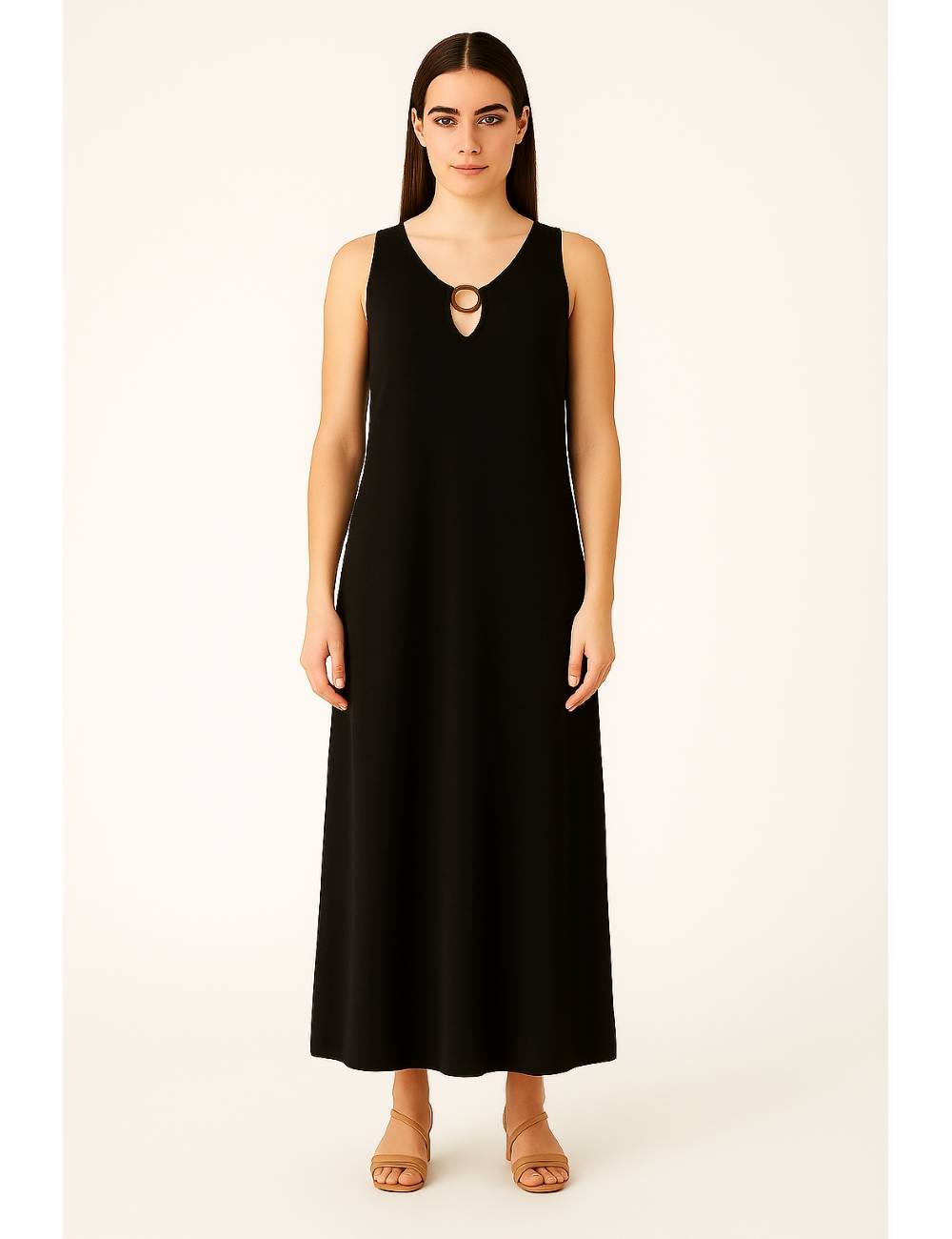 VESTIDO NEW SLEEVE V 1008