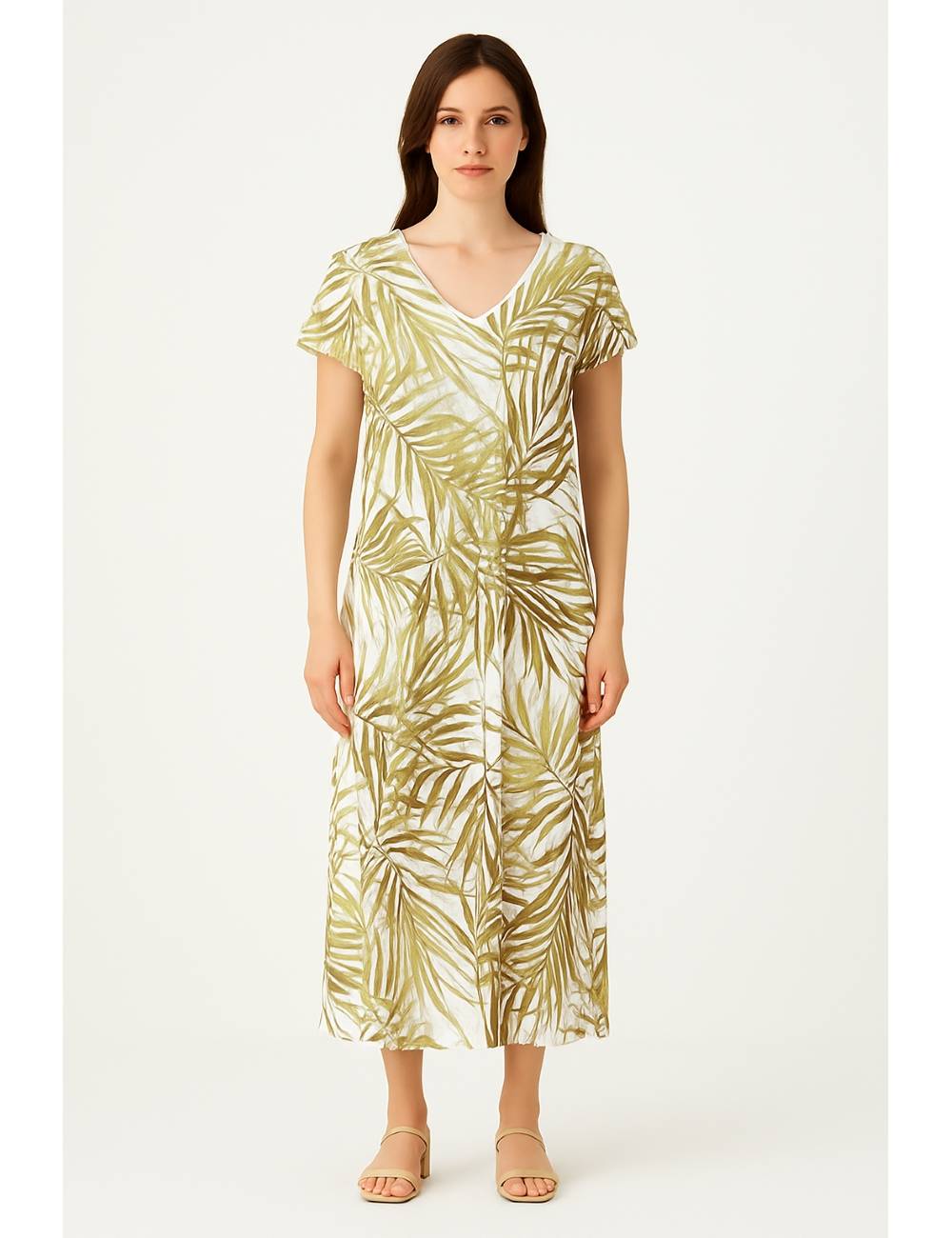 VESTIDO NEW SLEEVE V-718