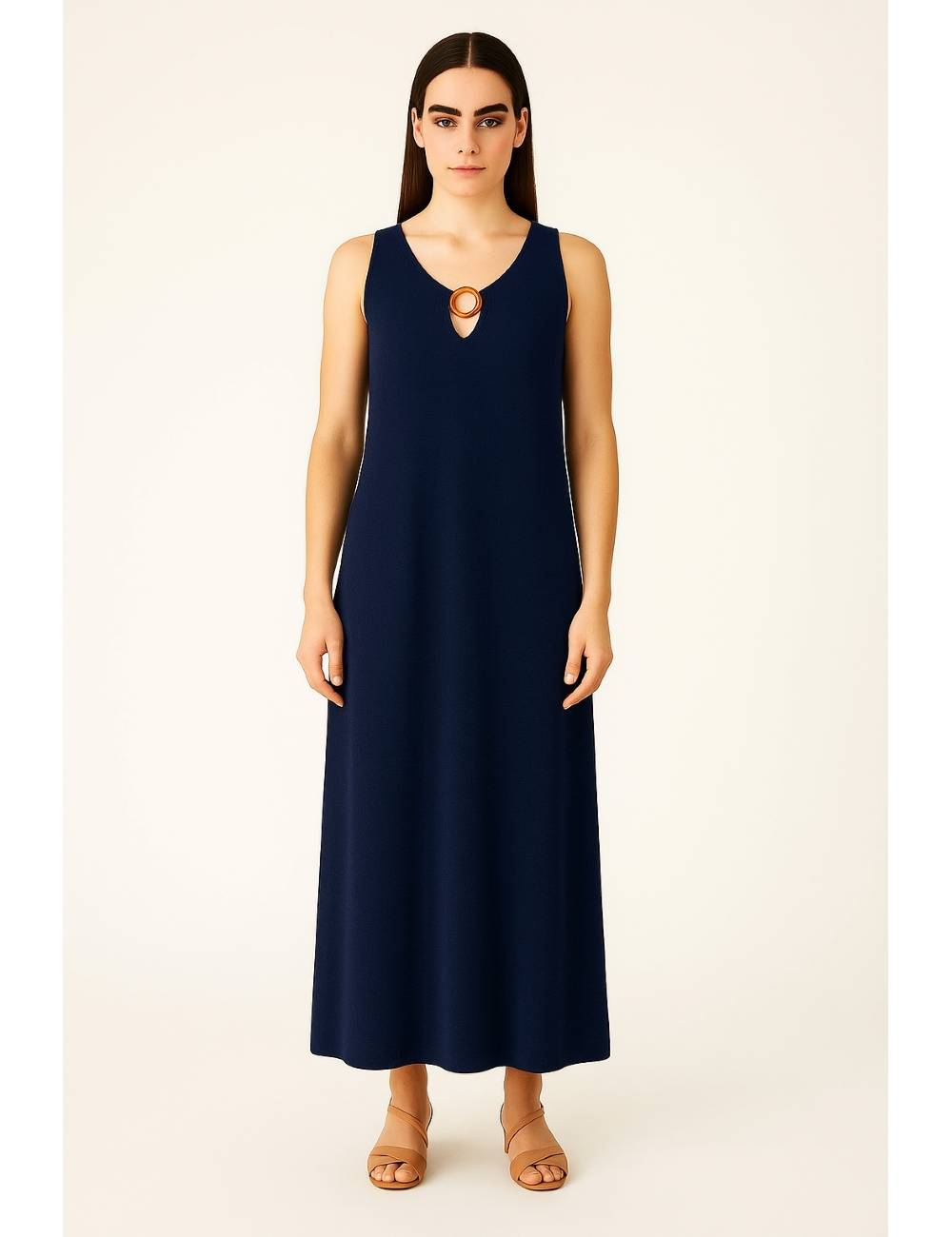 VESTIDO NEW SLEEVE V 1008
