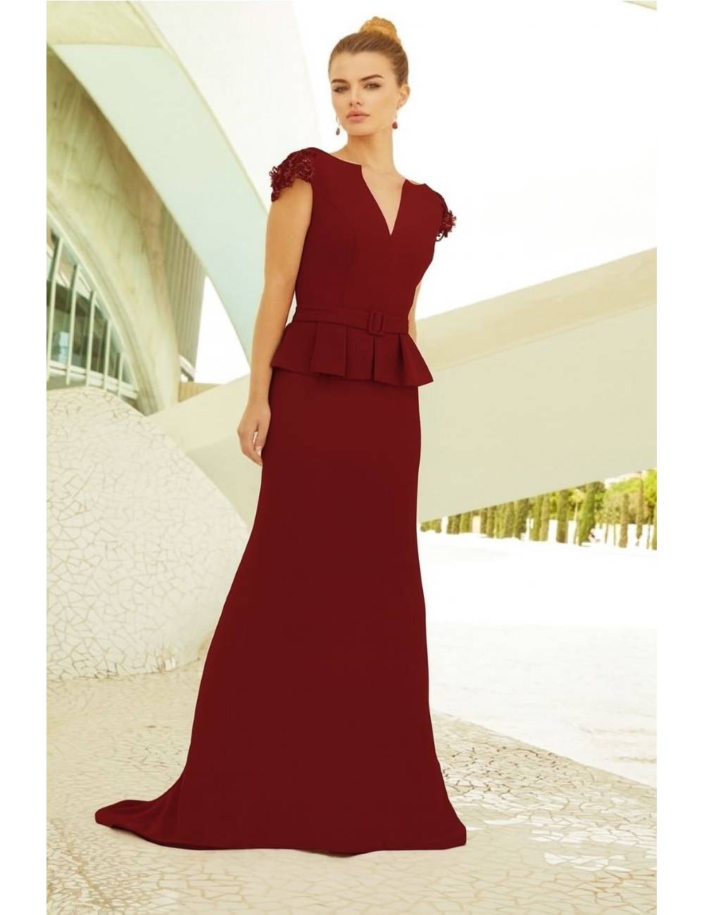 VESTIDO LARGO X&M...