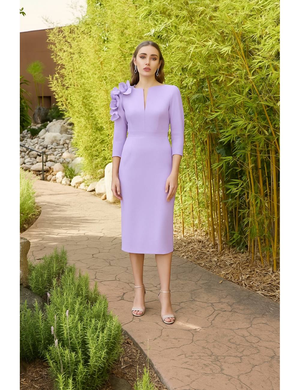 VESTIDO MIDI HERYSA ELBA
