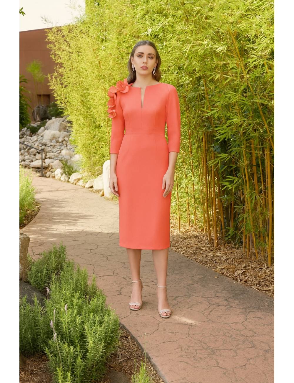 VESTIDO MIDI HERYSA ELBA