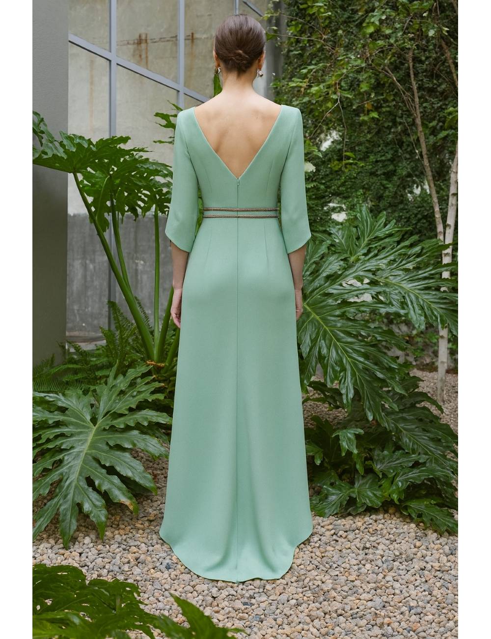 VESTIDO LARGO CARLA RUIZ 50521