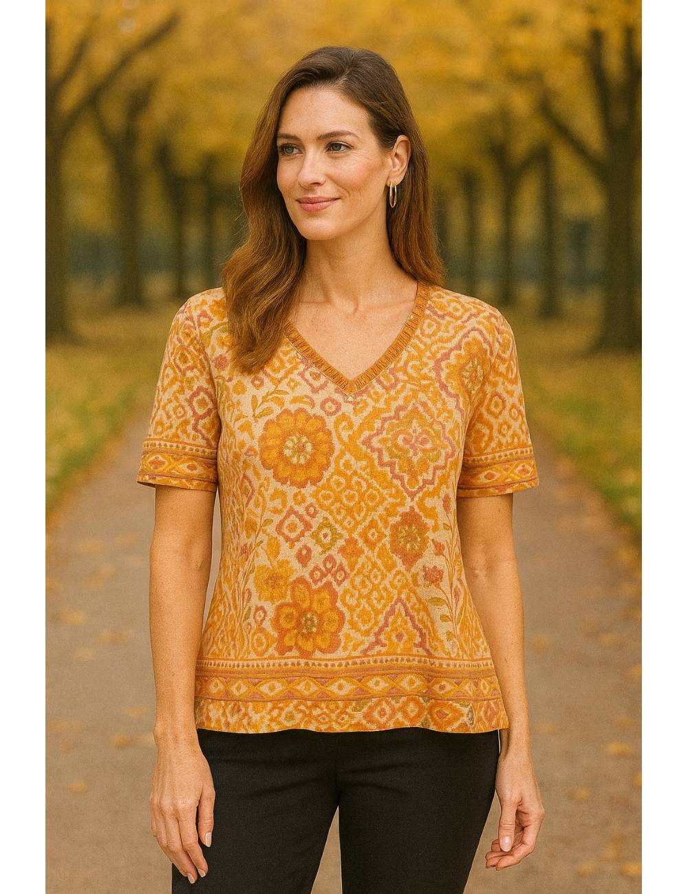 CAMISETA ROBERTO BASSI CORA