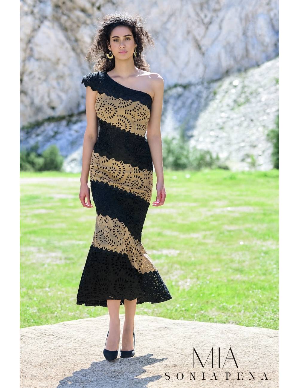 VESTIDO SONIA PEÑA KENAF