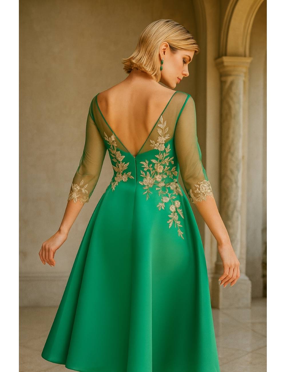 VESTIDO ALMA COUTURE AC2312