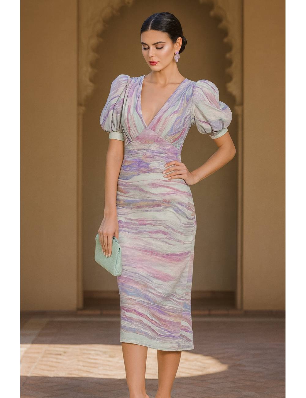 VESTIDO MIDI DOLCEZZA 8030