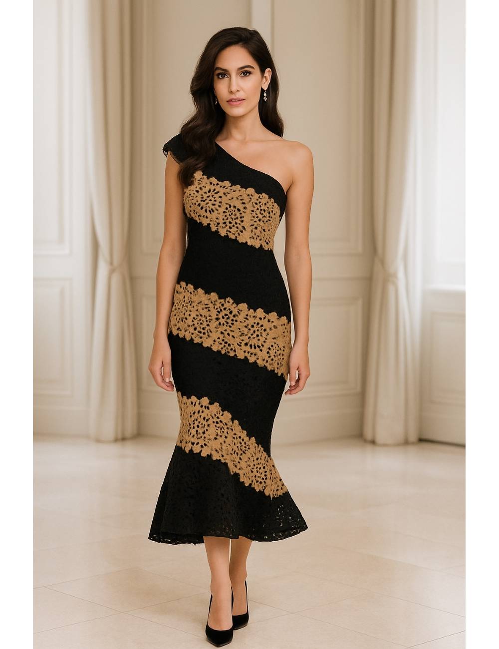 VESTIDO SONIA PEÑA KENAF