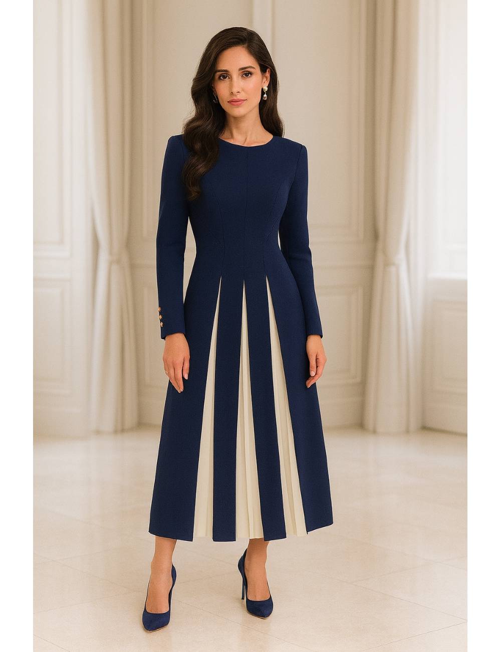 VESTIDO CARLA RUIZ 52055