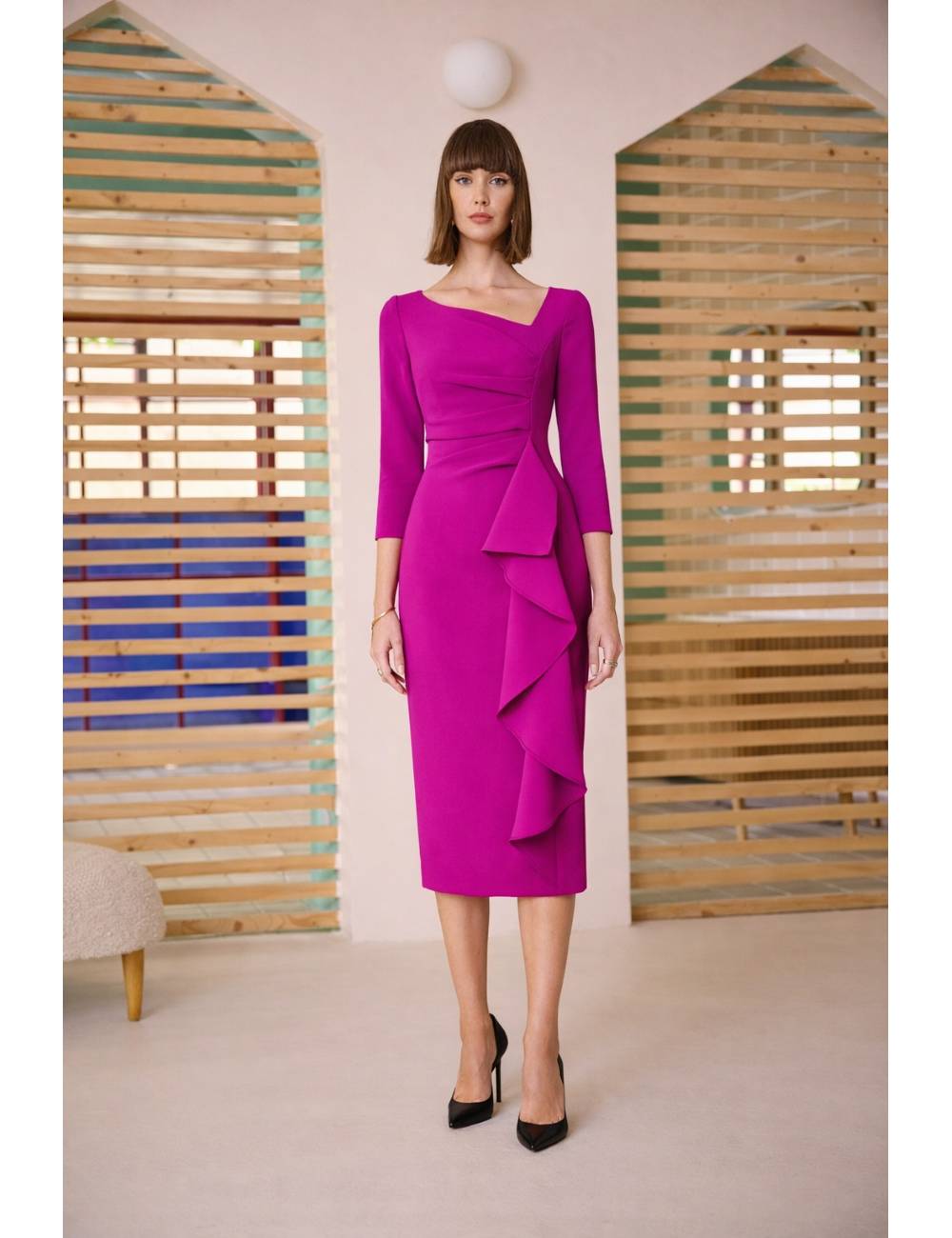 VESTIDO CARLA RUIZ 52549