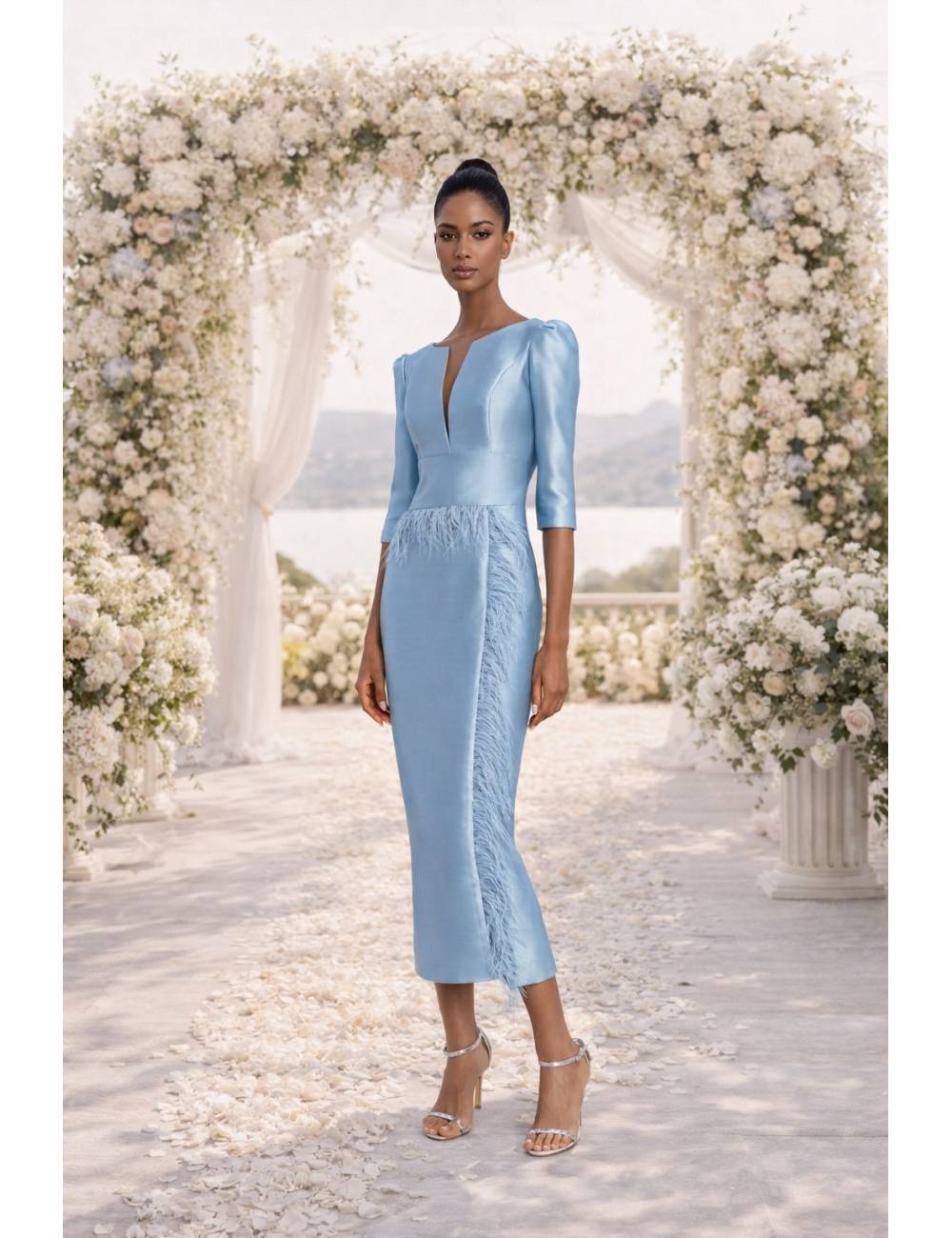 VESTIDO CARMEN CARA  JE- 43