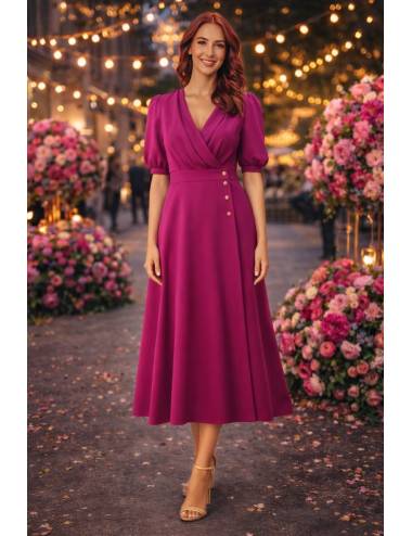 VESTIDO MIDI HERYSA H5065