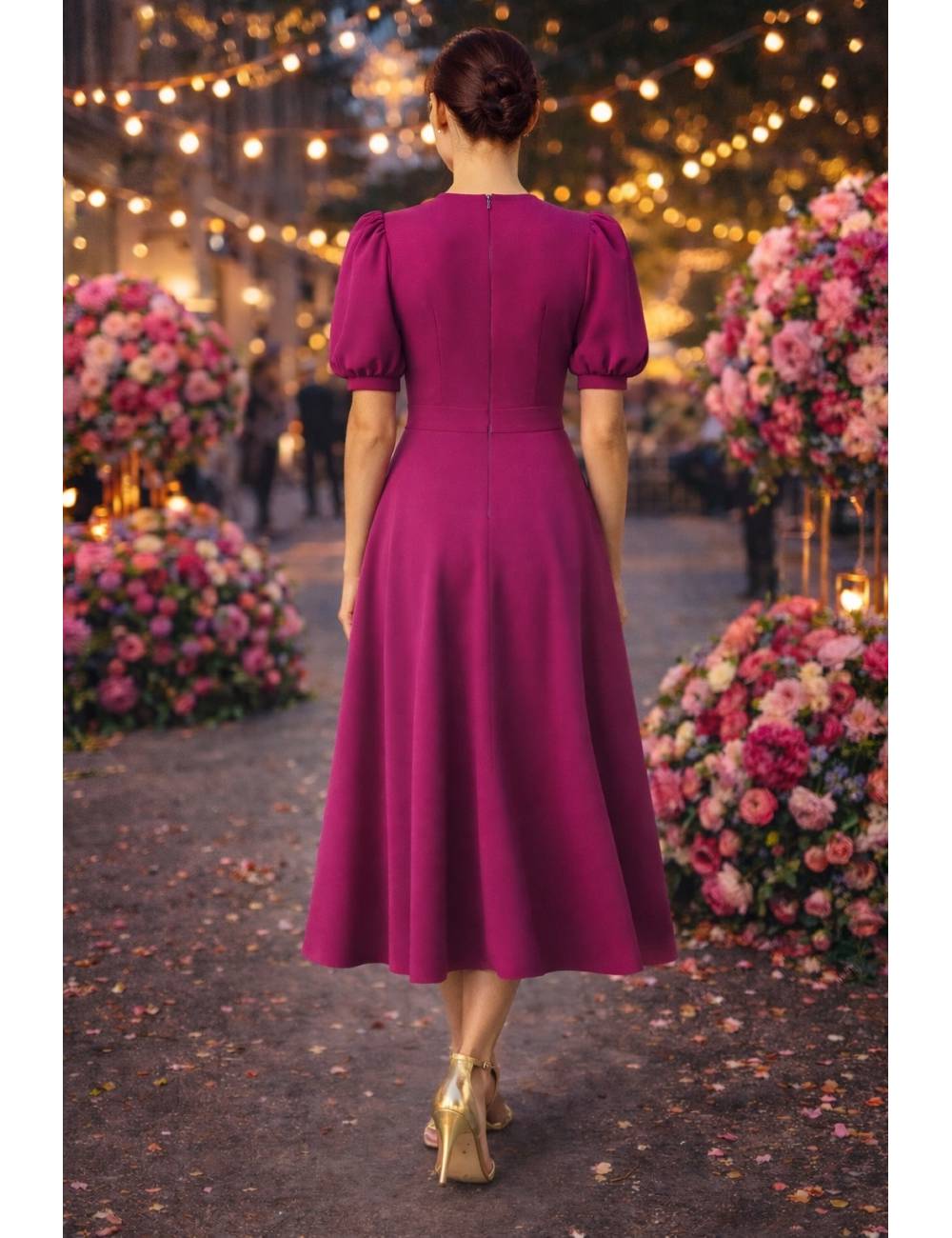 VESTIDO MIDI HERYSA H5065