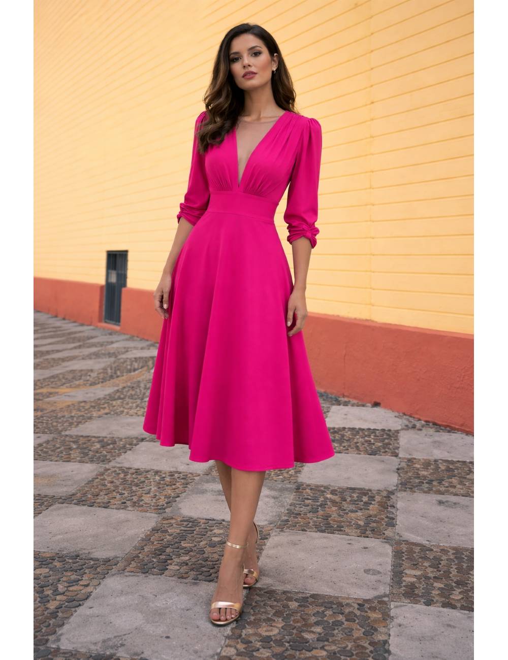 VESTIDO LUISA NALA 8517