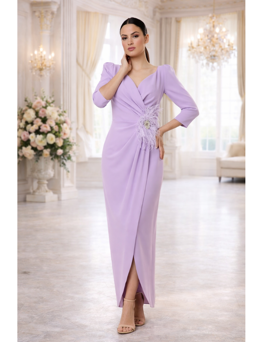 VESTIDO CARLA RUIZ 51604