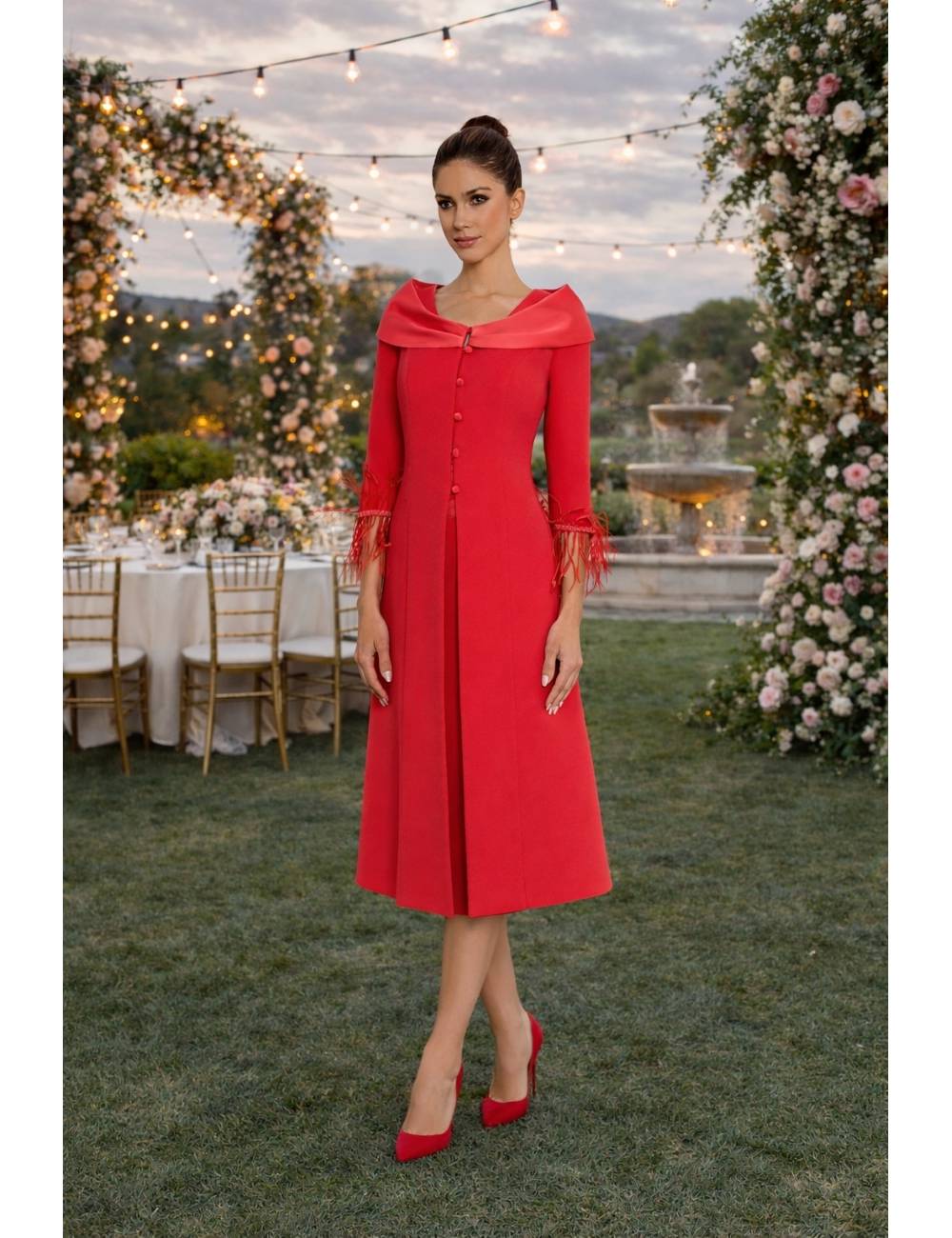 VESTIDO Y CASACA CARMEN...