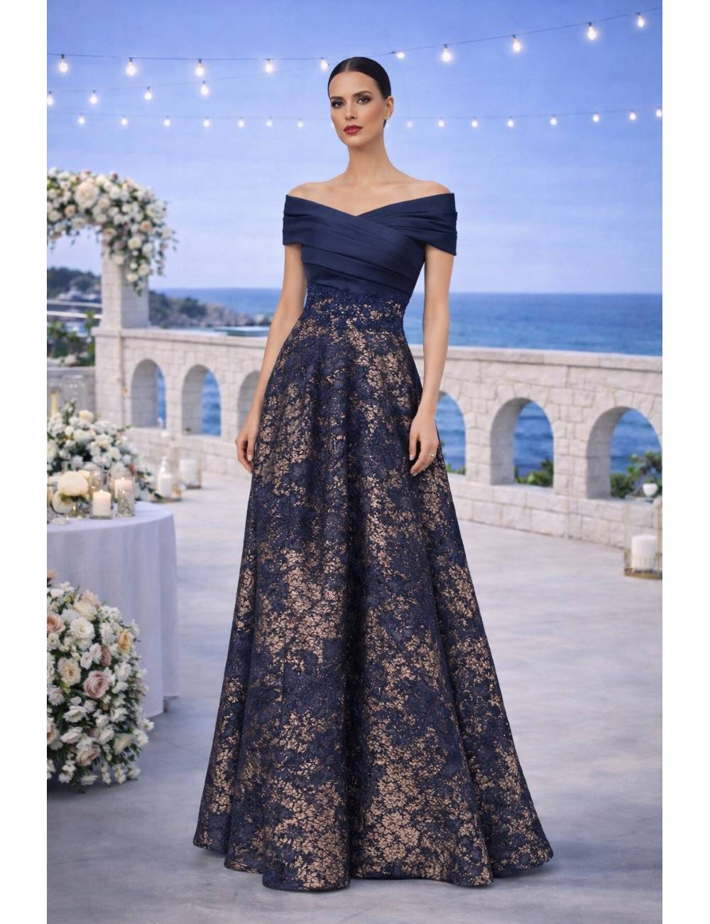 VESTIDO CARLA RUIZ 52716