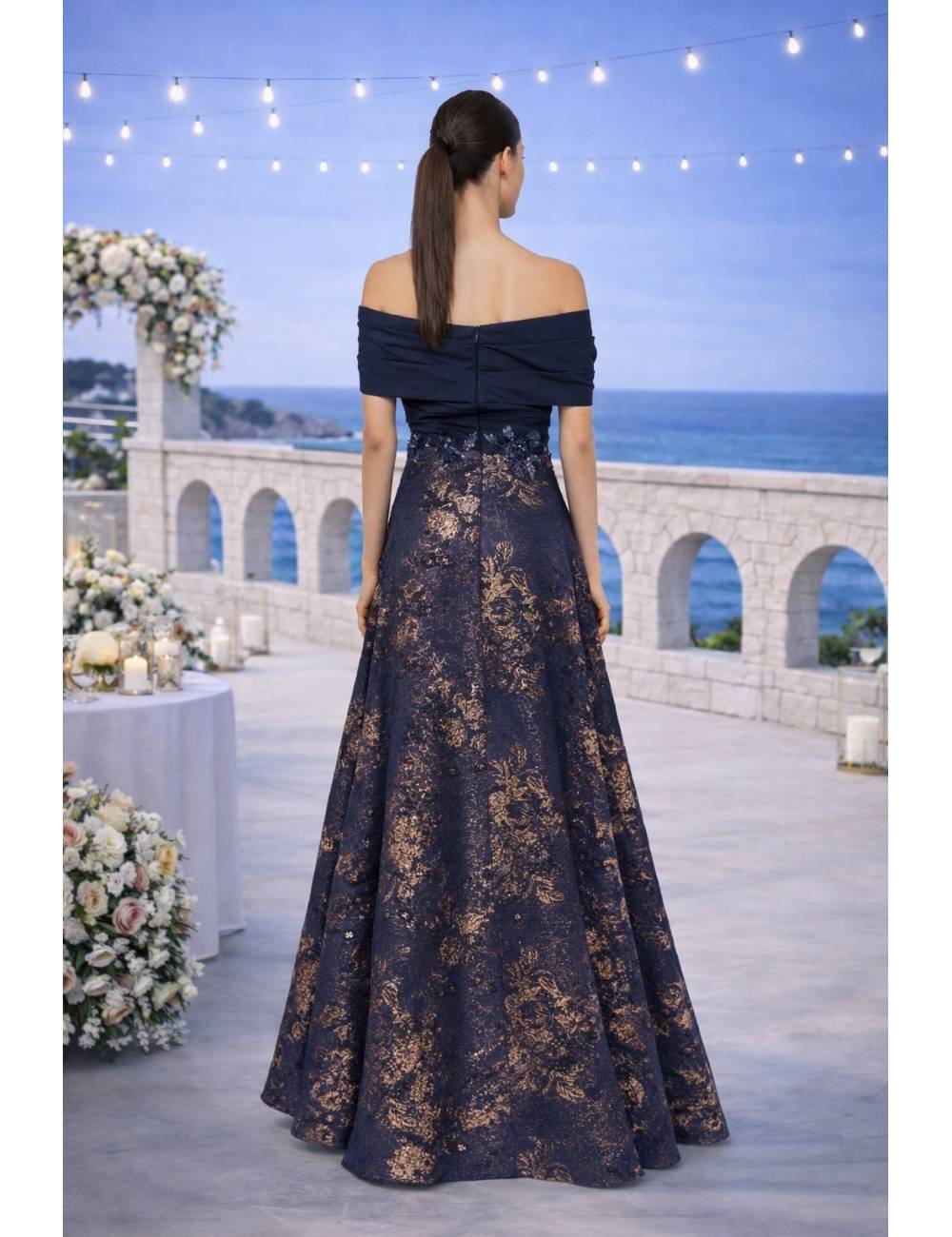 VESTIDO CARLA RUIZ 52716