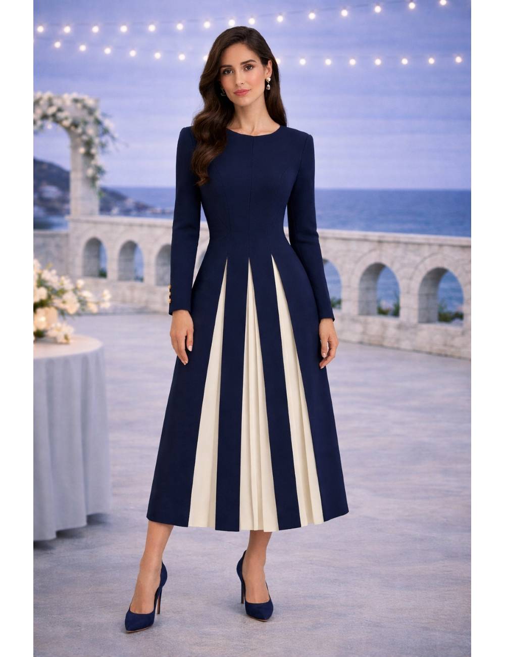 VESTIDO CARLA RUIZ 52055