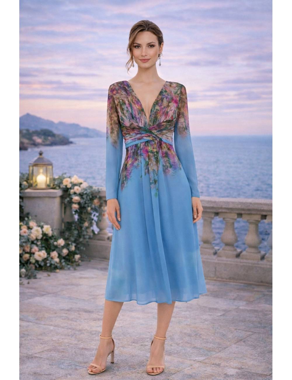VESTIDO CARLA RUIZ 52128