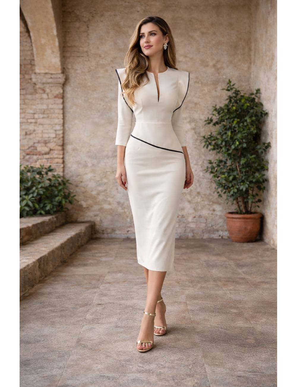 VESTIDO LUISA NALA 8566