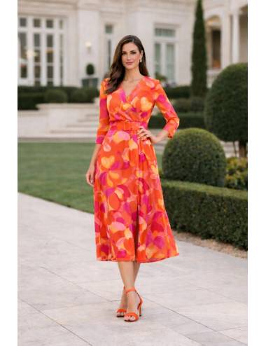 VESTIDO LOLA LUNARES 9802
