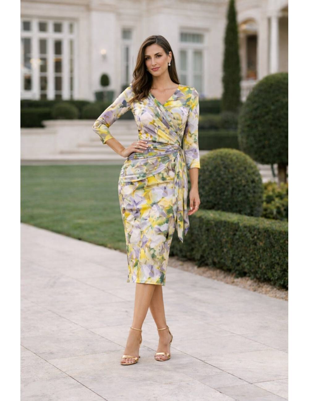 VESTIDO LOLA LUNARES 9805