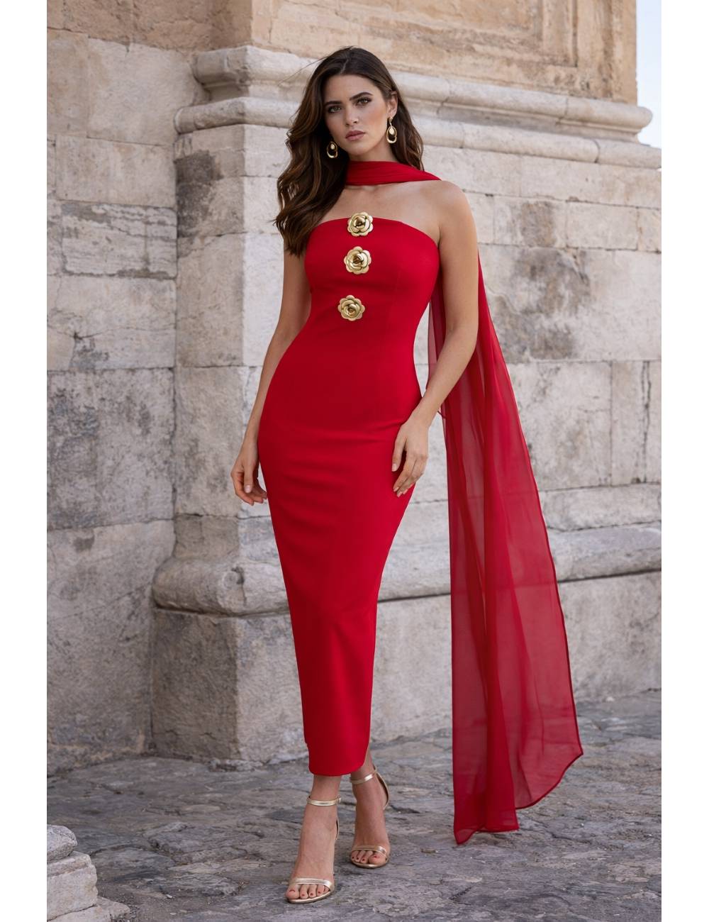 VESTIDO ANNA MOON 6122