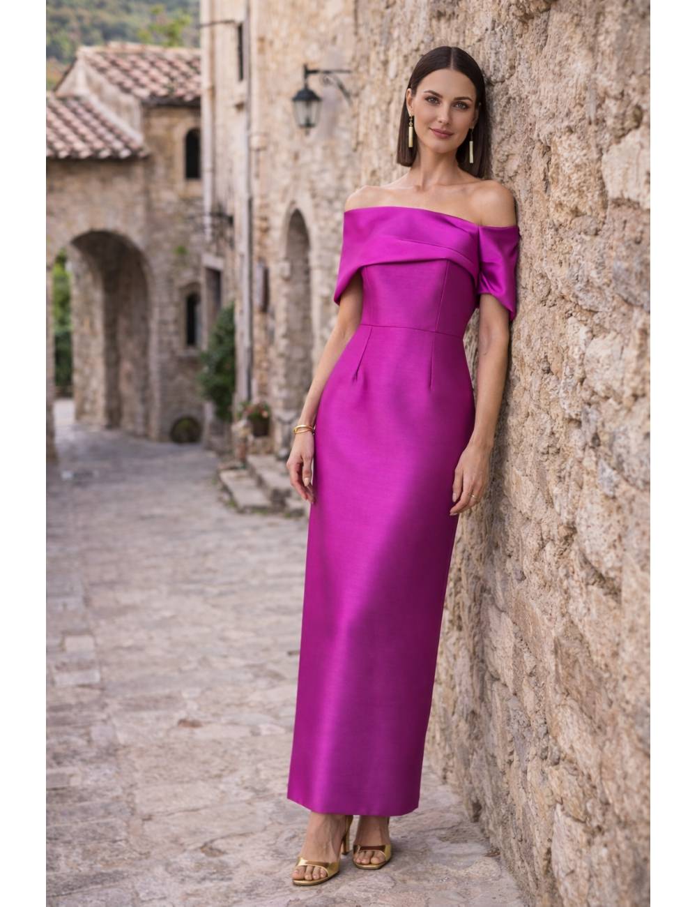 VESTIDO CARLA RUIZ 52621