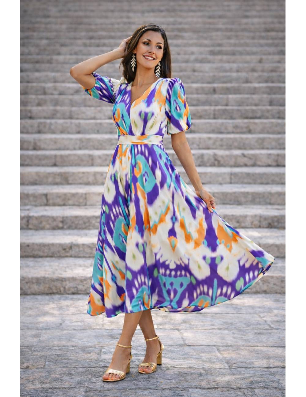 VESTIDO LUISA NALA 8502