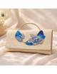 BOLSO PLUMA Y COLLAR MAR