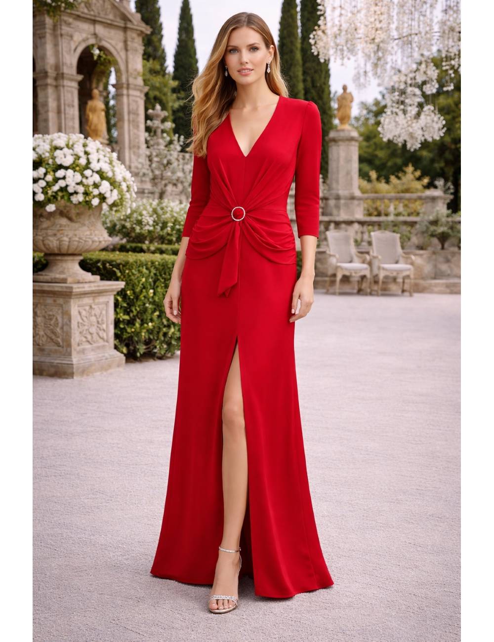 VESTIDO LOLA LUNARES 9809