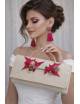 BOLSO PLUMA Y COLLAR 662