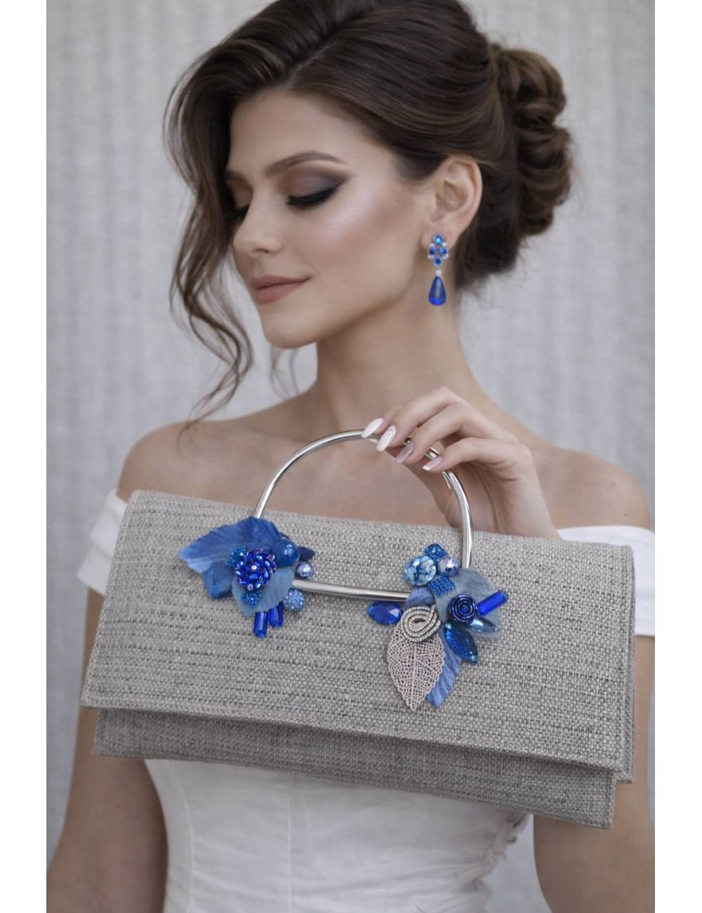 BOLSO PLUMA Y COLLAR 299