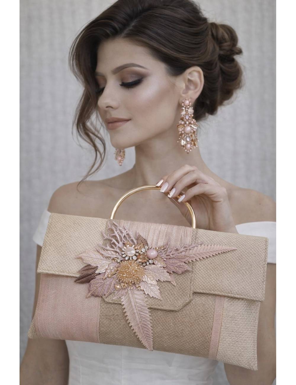 BOLSO PLUMA Y COLLAR 003