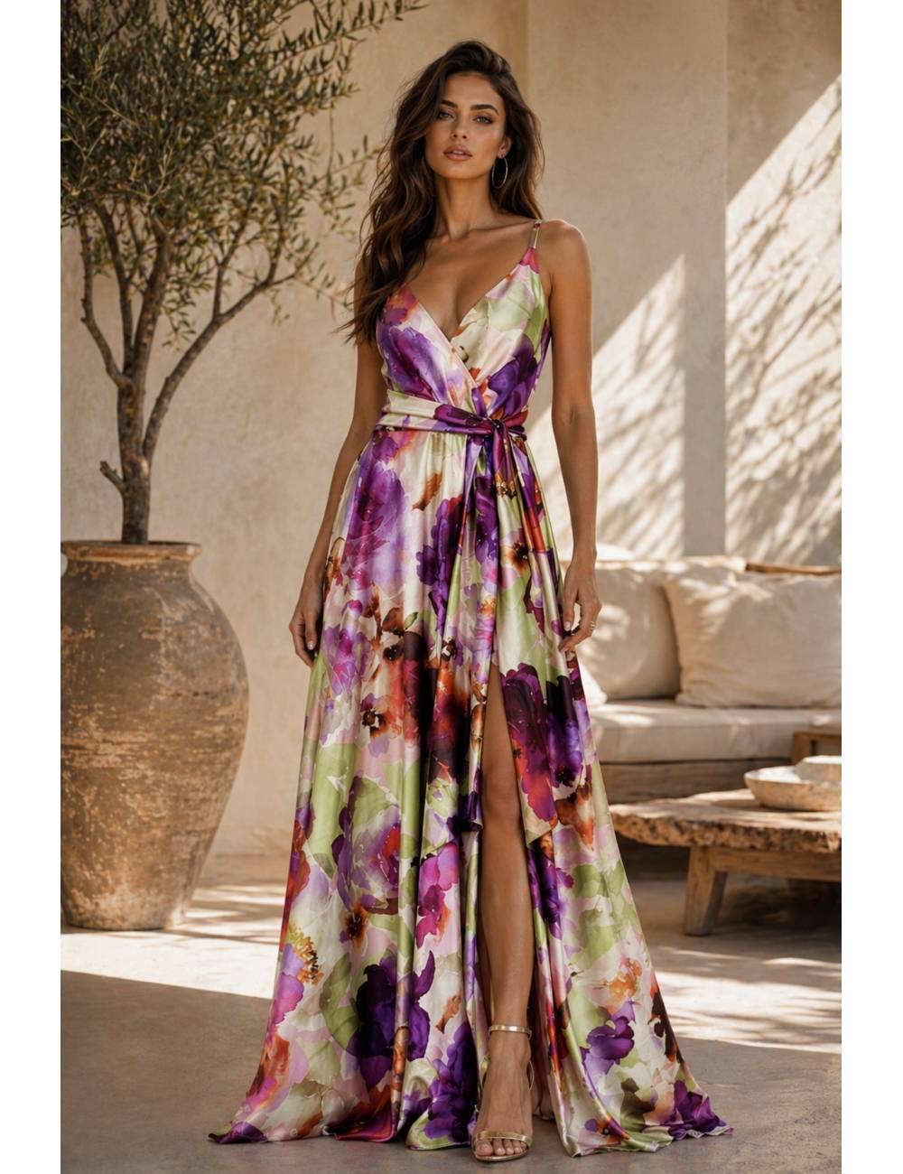 VESTIDO LARGO HERYSA H5113