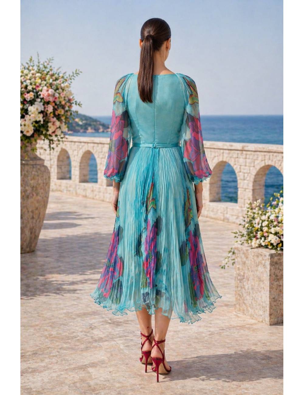 VESTIDO CARLA RUIZ 52704