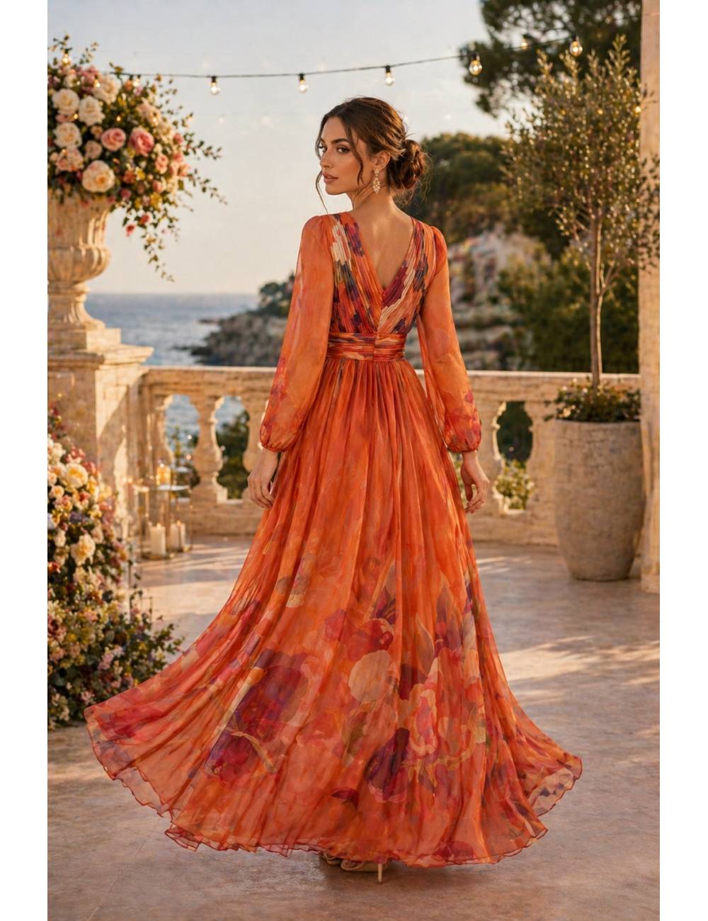 VESTIDO CARLA RUIZ 52701