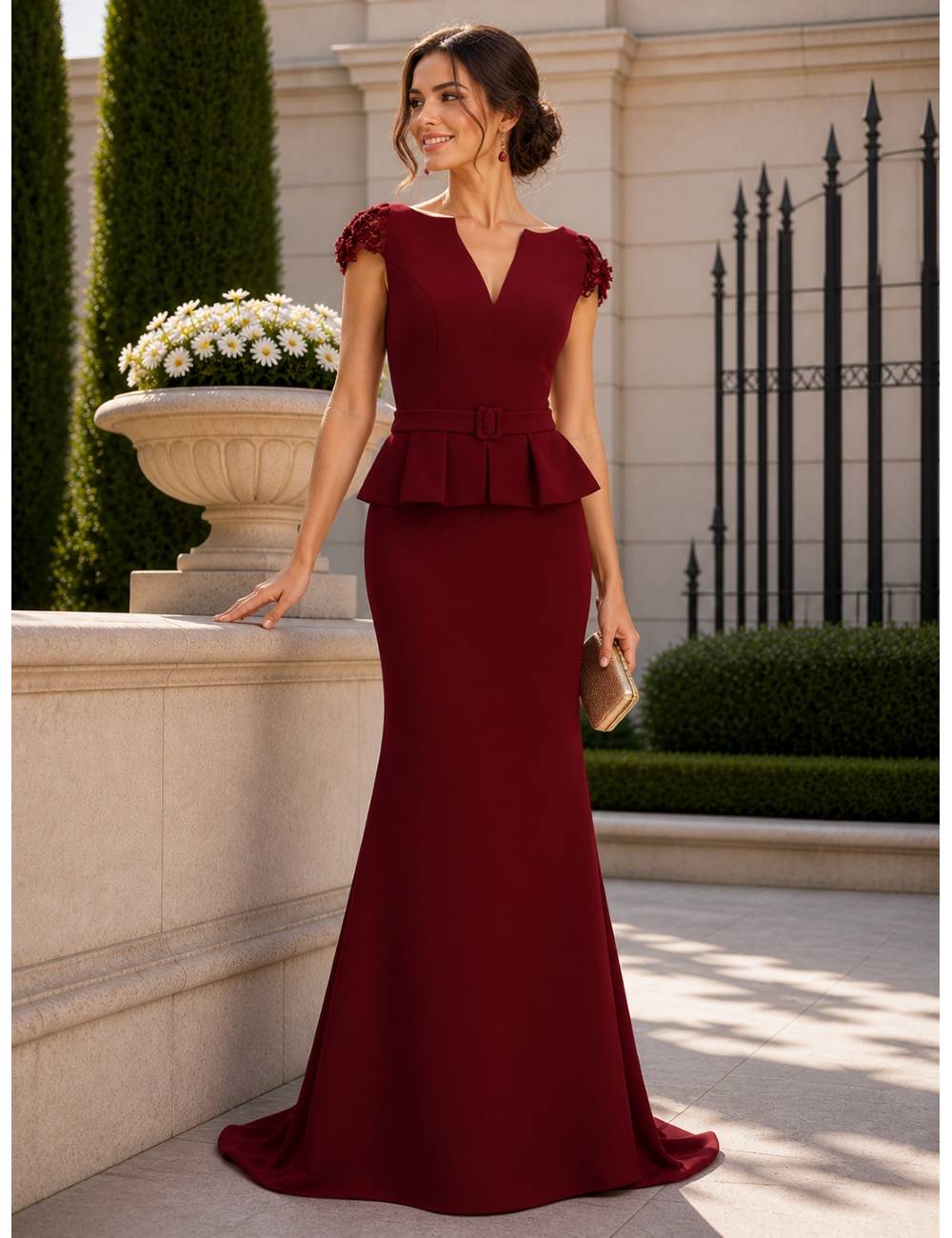 VESTIDO LARGO X&M...