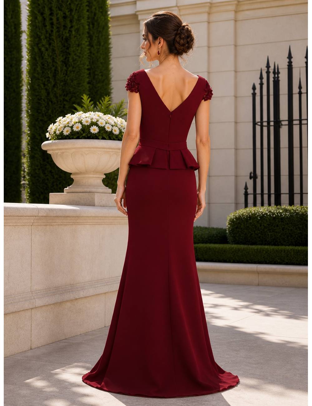 VESTIDO LARGO X&M...