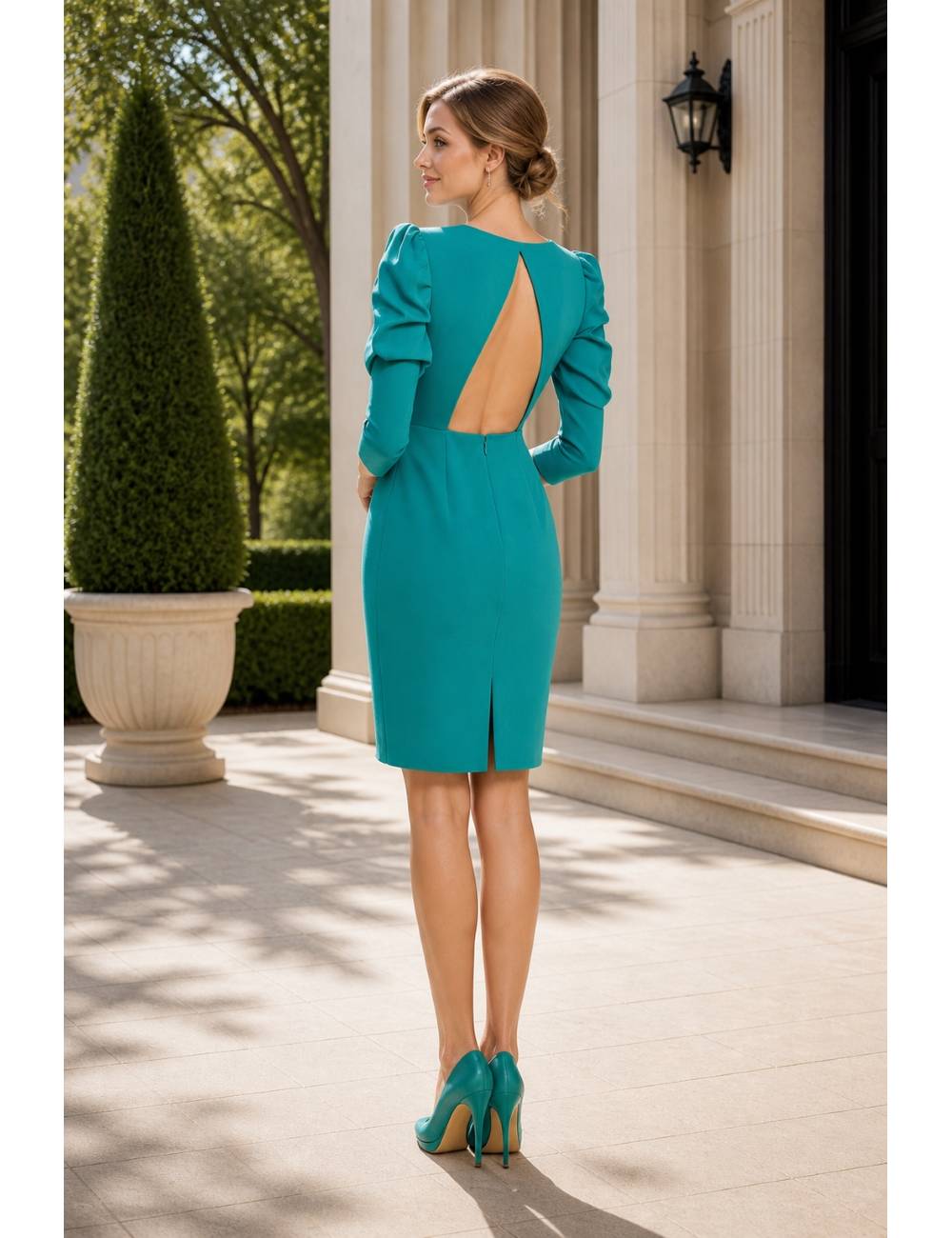 VESTIDO ROSA RUEDA ANDES