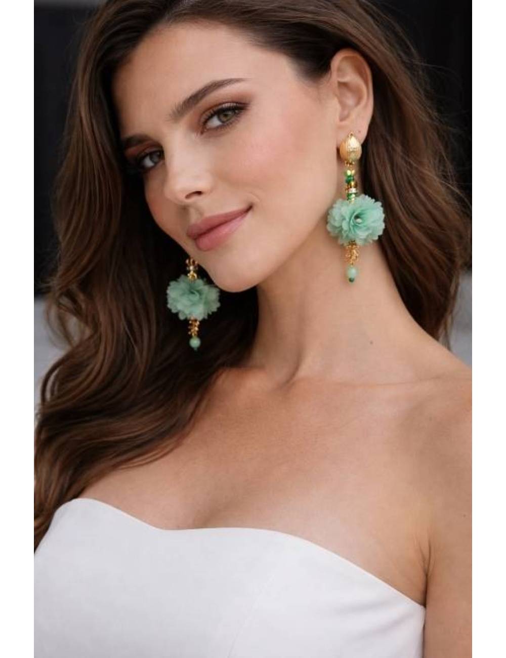PENDIENTES PLUMA Y COLLAR 722