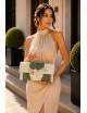 BOLSO PLUMA Y COLLAR GRAS