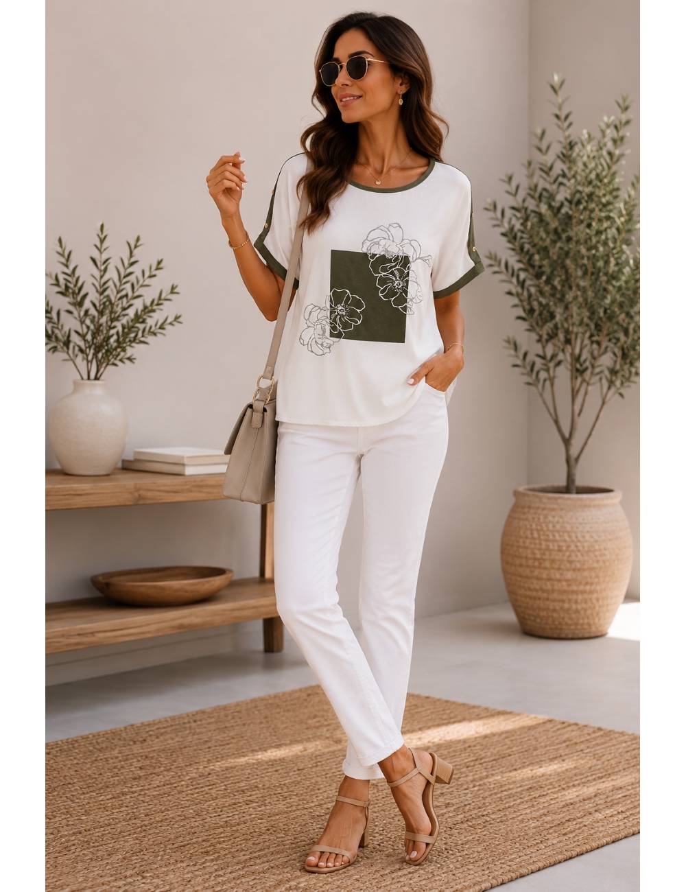 BLUSA I DE N GREEN