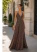 VESTIDO GOLD SILVER PATTI