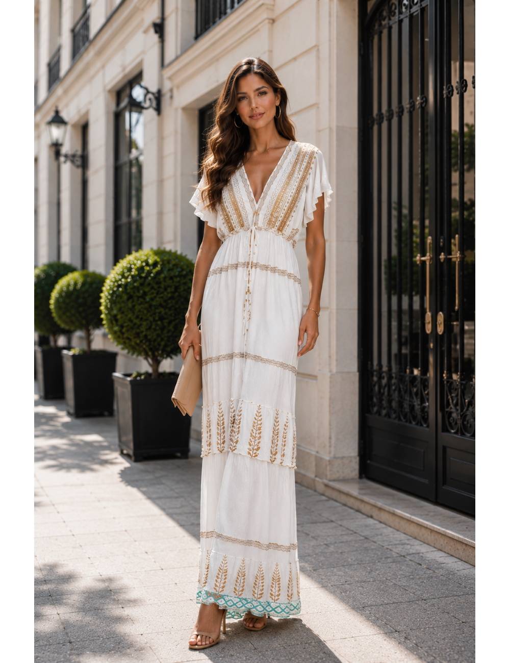 VESTIDO BOHO FASHION LA-525
